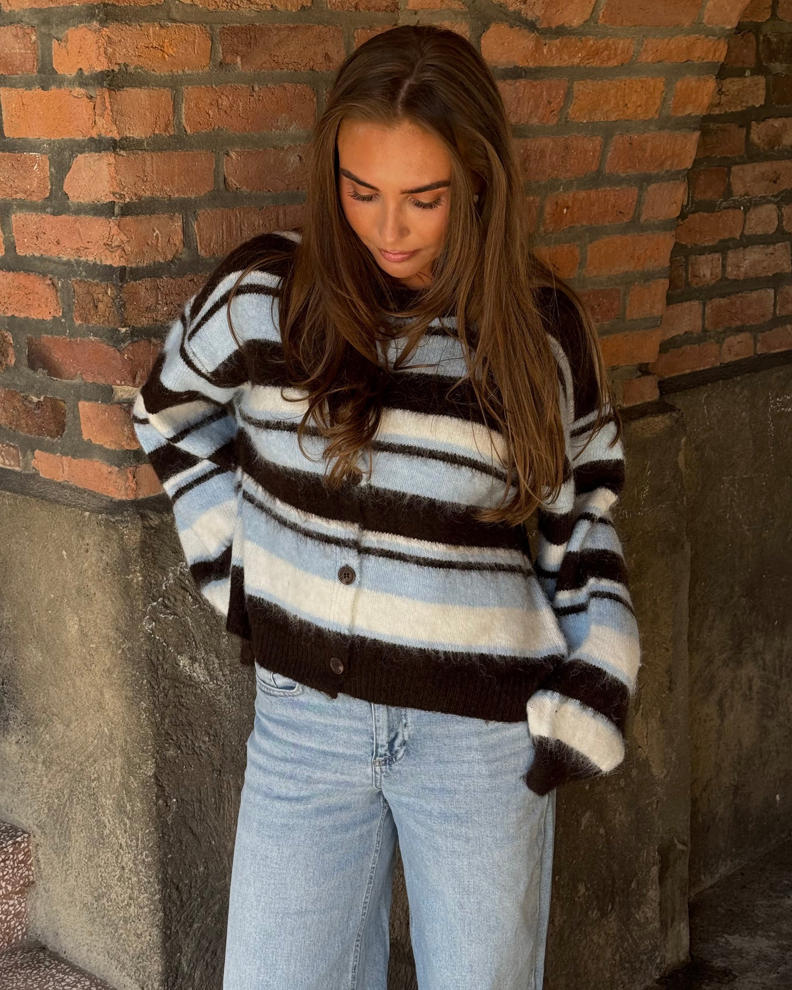 PCADA CARDIGAN - Hot Fudge